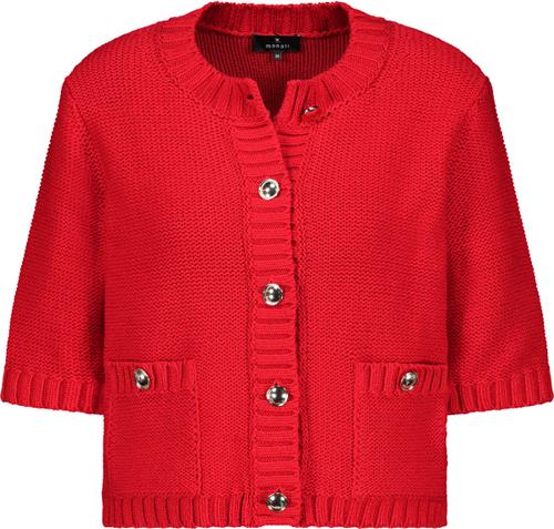 Strickjacke mit Knöpfen 40 - Red