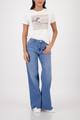 T-Shirt mit Leopardenprint 44 - Off-white