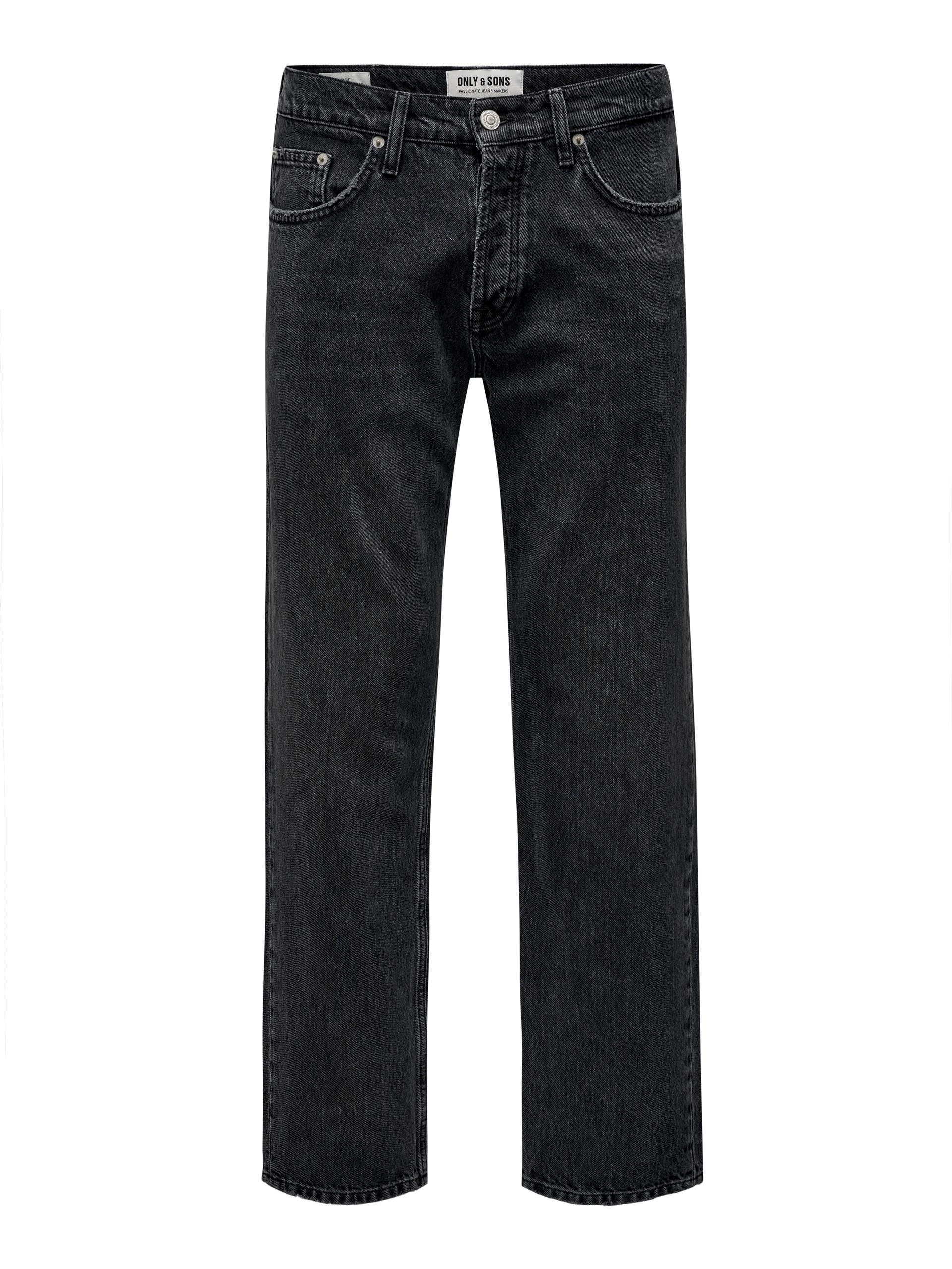 ONSEDGE STRAIGHT BLACK 6985 TAI DNM NOOS 31/30 Gerade geschnitten - Black Denim