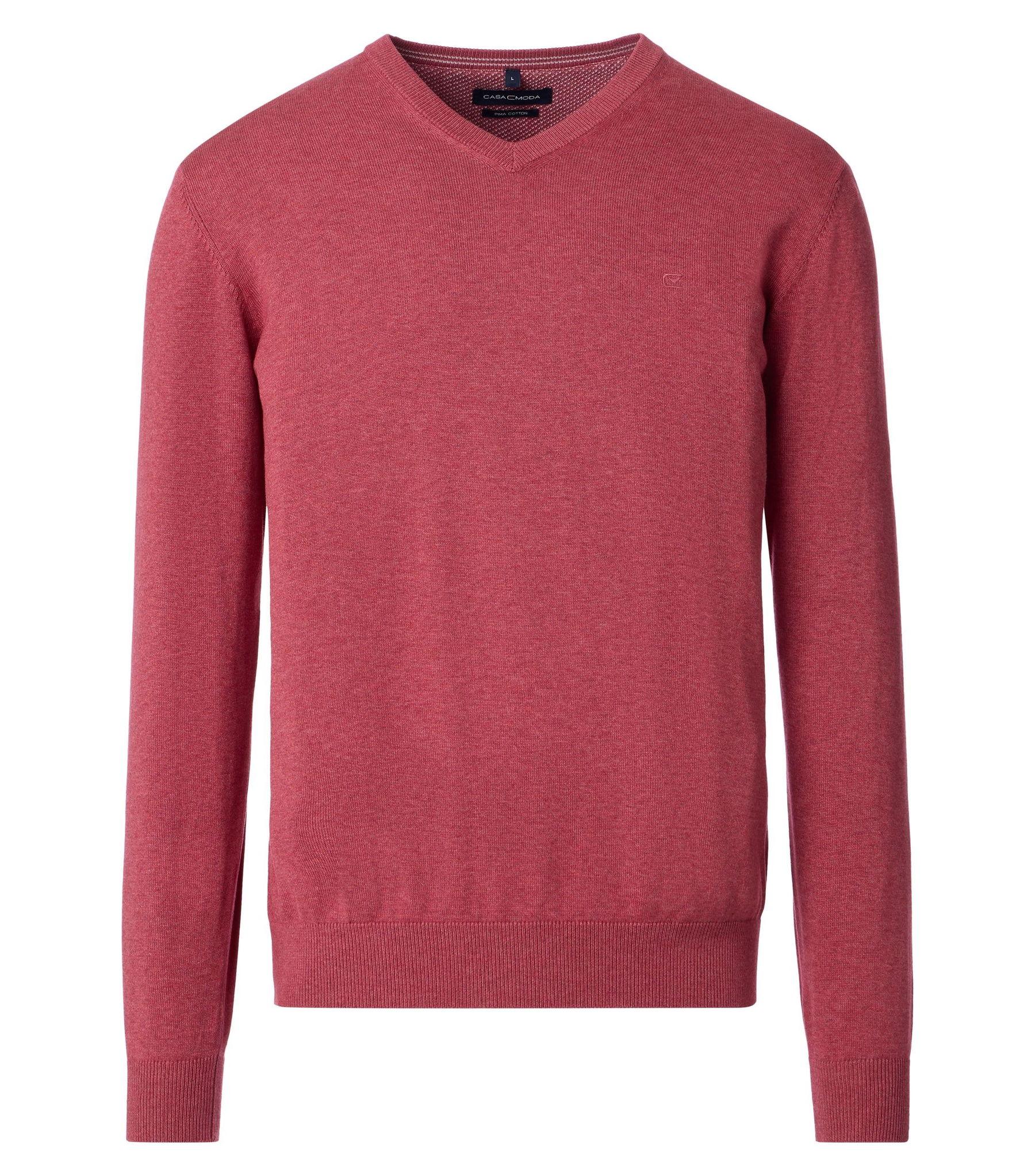 Pullover 3XL Basic Knitwear - Rot
