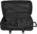 EASTPAK Rollkoffer "Tranverz S Upper East Stripe" - in Schwarz