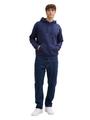 Hoodie Sweatshirt mit Logo-Print XXL Regular Fit - Dark Blueberry
