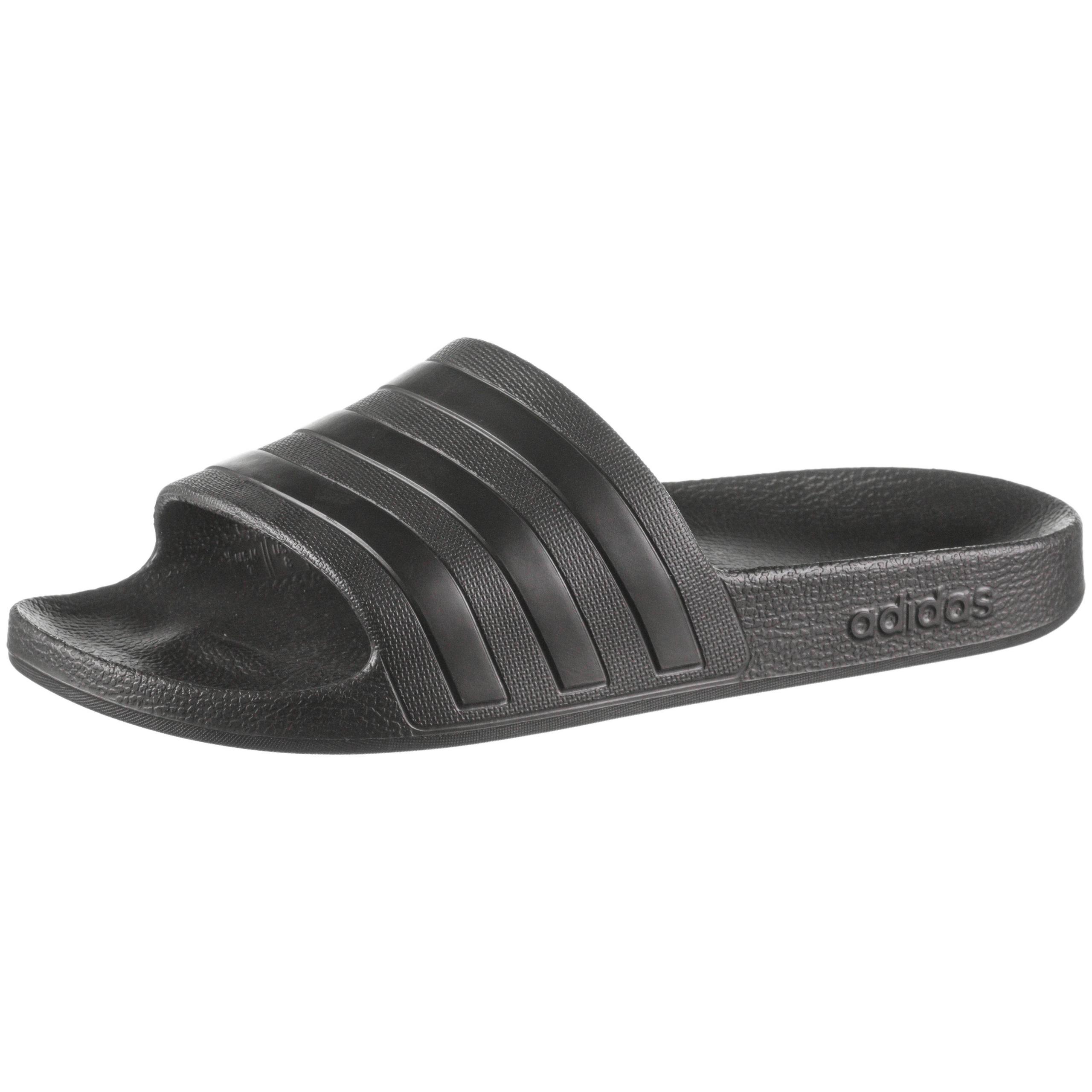 ADIDAS Badeslipper Adilette Aqua 39 in Schwarz