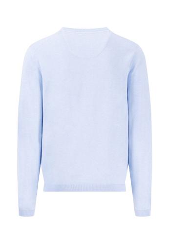 O-Neck, small structure Blau XL
