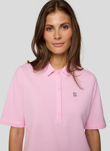 Polos Weiß, Rosa 40
