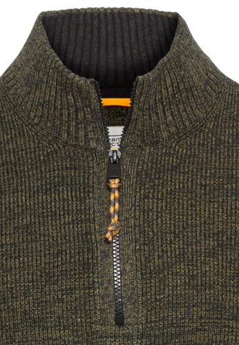 Stricktroyer aus Baumwollmix M Regular Fit - Leaf Green