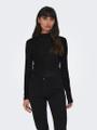 ONLCLARA L/S ROLLNECK JRS Schwarz L