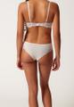 Skiny Damen Cheeky Panty Micrornaments Weiß 42