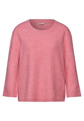 Strickpullover mit Rundhals 36 - Sugar Coral Mel.