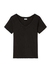 V-Neck-T-Shirt regular Blau XL