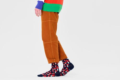 Socken "Mushroom" - Dunkelblau / 36-40