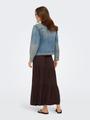 ONLMIKKA LONG SKIRT WVN NOOS M - Black Coffee