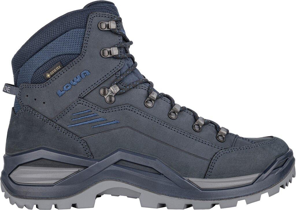 LOWA Herren Multifunktionsstiefel RENEGADE EVO GTX MID 48 ½ in Blau