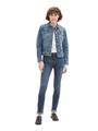 Jeansjacke mit recycelter Baumwolle M Regular Fit - Used Dark Stone Blue Denim