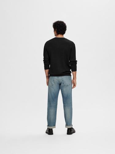 SLHEMANUEL SOFT CREW NECK SWEAT NOOS Schwarz XL