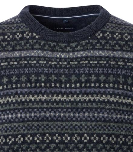 Pullover XL Basic Knitwear - Aqua Bis Petrol