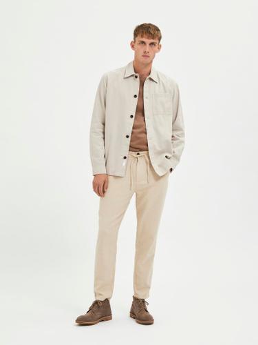 SLH172-SLIMTAPE BRODY LINEN PANT NOOS Braun XXL