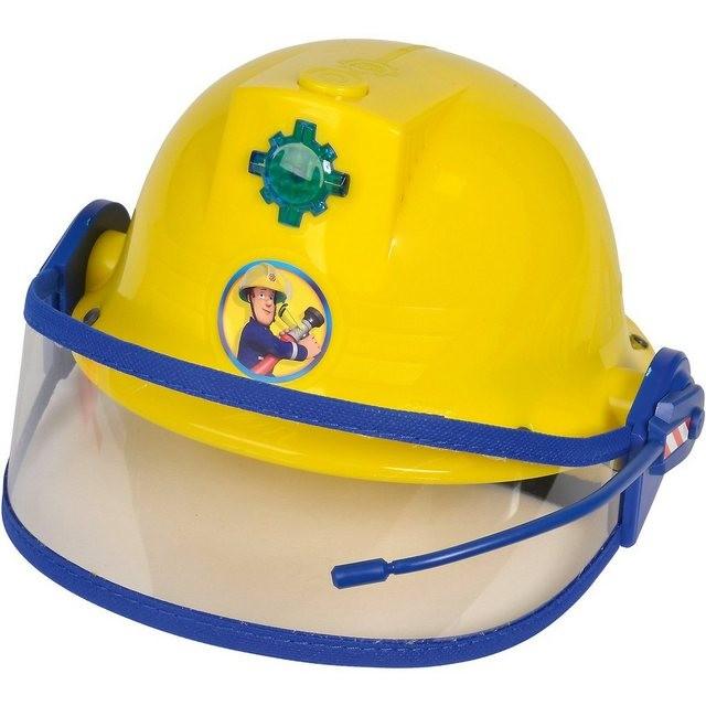 SIMBA Feuerwehrmann Sam Feuerwehr Helm mit Funktion
