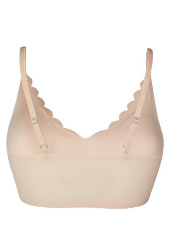 Skiny Damen Bustier herausnehmbare Pads Micro Essentials Beige 38