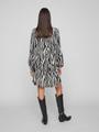 VIFINI L/S SHORT DRESS - NOOS 34 Normal geschnitten - Black