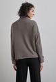 Shirt mit Rippstruktur 36 - Morel Brown Mel.