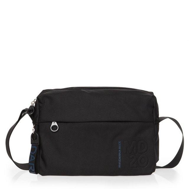 Mandarina Duck Umhängetasche, mit dezengem Logo und Markenanhänger