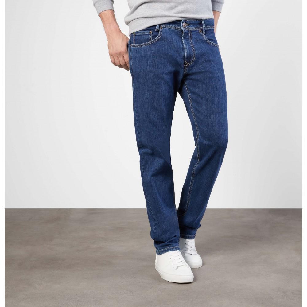 MAC JEANS - Arne, Recycled Denim 40/30 Modern Fit - Blau