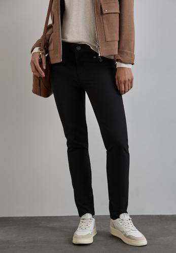 Hose mit Zipper Details 34/30 - Black