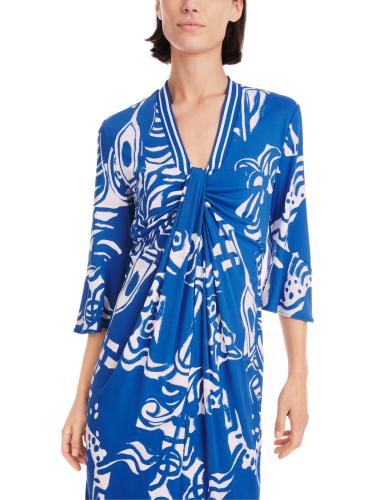 Kleid mit Knoten-Detail 42 - Gentian