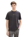 T-Shirt mit Bio-Baumwolle M Relaxed Fit - Coal Grey