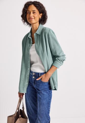 Cord Longblouse 42 - Arona Blue