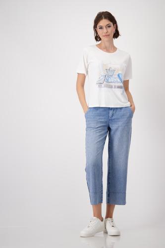 T-Shirt mit Print 42 - Off-white