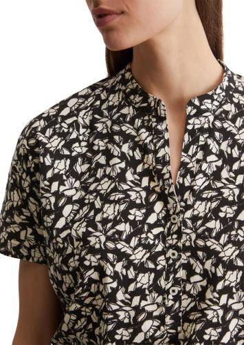 Kurzarm-Jersey-Bluse relaxed M Relaxed Fit - Multi
