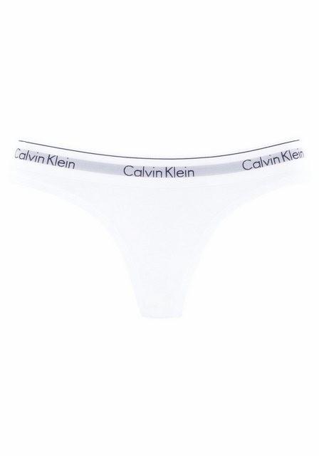 Calvin Klein String »MODERN COTTON« mit breitem Bündchen
