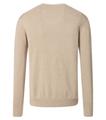 Pullover mit V-Ausschnitt uni 004430 XL - Beige