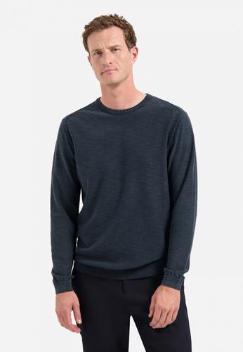 Pullover Crewneck Garment Dyed + Stone Washed XXL Regular Fit - Night