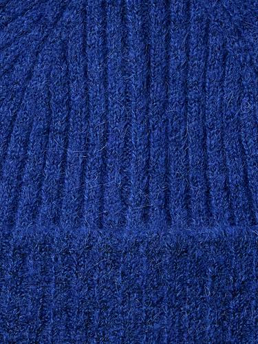 SLFLULU WOOL BLEND KNIT BEANIE NOOS ONE SIZE - Dazzling Blue