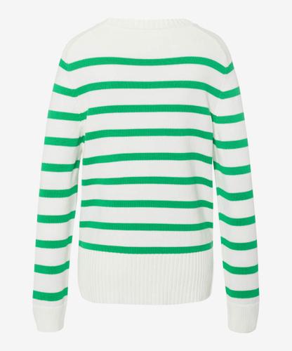 Style Lia 42 Rundhalsausschnitt, Damenpullover, Langarm, Gerade Silhouette - Apple Green