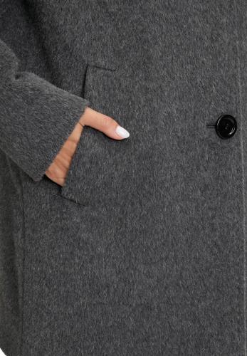 Winterjacke 38 Gerade - Dunkelgrau