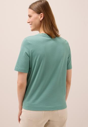 T-Shirt mit Wording Artwork M - Jewel Green