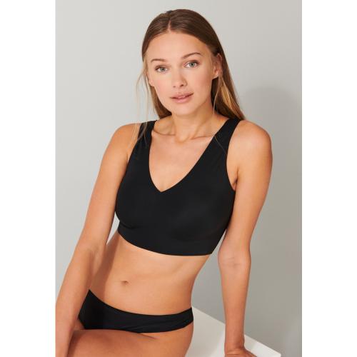 Bustier mit Pads 42 - Schwarz