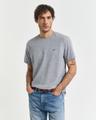 Regular Fit Shield T-Shirt M - Grey Melange