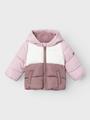 NBNMAPLE JACKET BLOCK 68 - Mauve Shadows