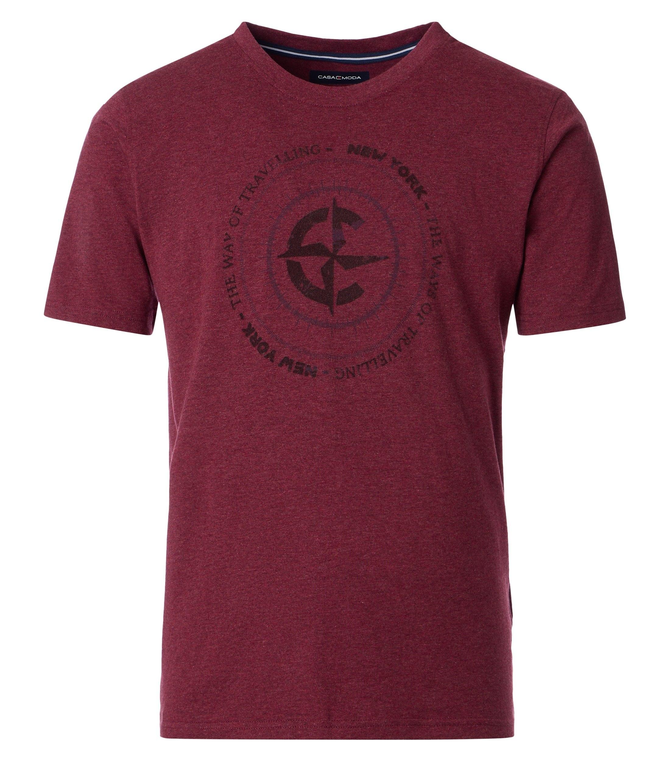 T-Shirt 3XL Basic Circular Knit - Rot
