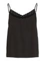 VISTAY V-NECK SINGLET/R Schwarz 42