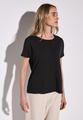 Shirt in Unifarbe 36 - Black