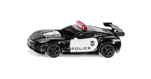 SIKU Chevrolet Corvette ZR1 Police schwarz/weiß