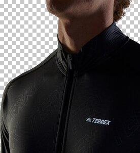 adidas TERREX Herren TRACEROCKER 1/2 ZIP LONGSLEEVE M in Grau