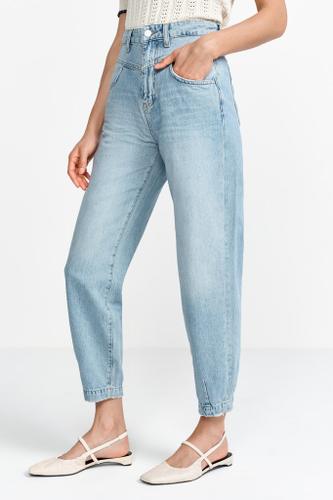 Slouchy blue denim organic Blau 25/32