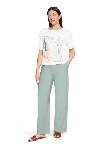 Printshirt 42 Lässig - Patch Cream/Green